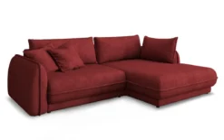 Designer Ecksofa Mojave II Stoff mit Schlaffunktion und Stauraum