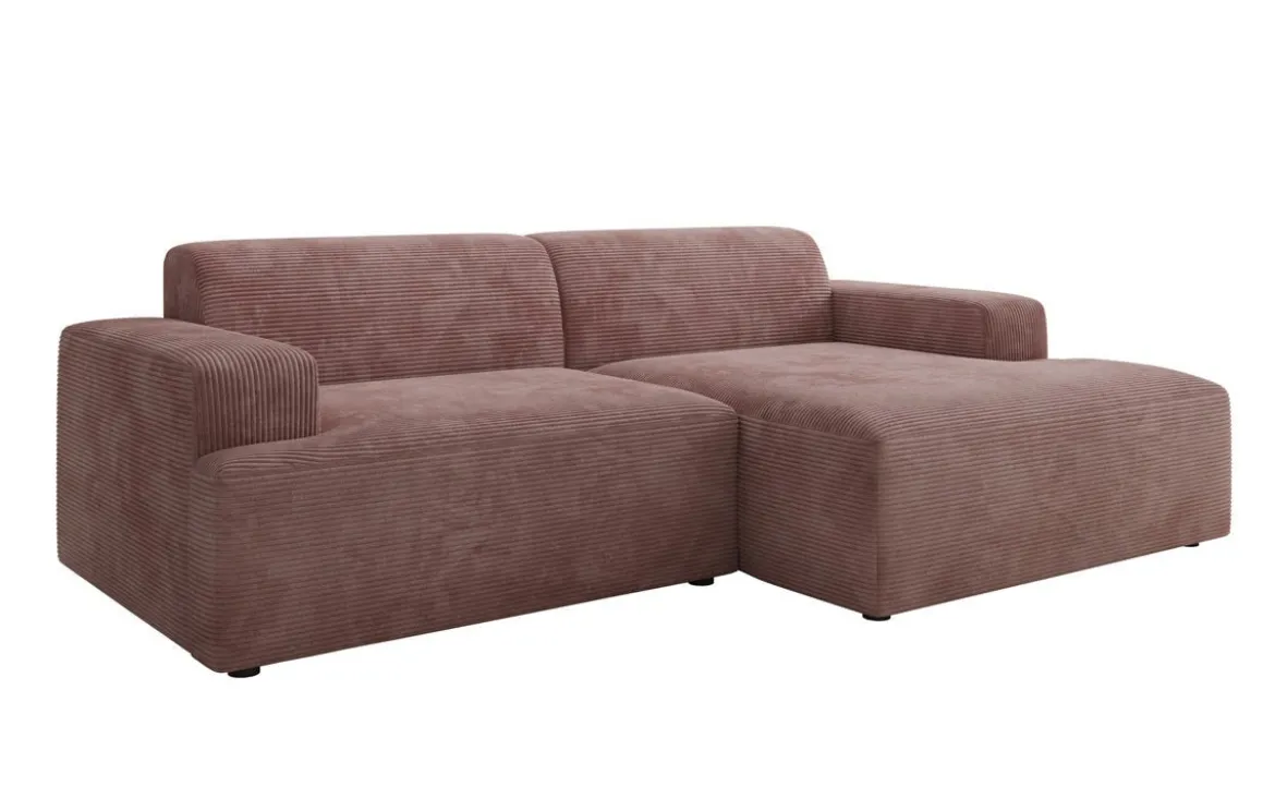 Designer Ecksofa Monza in Cord