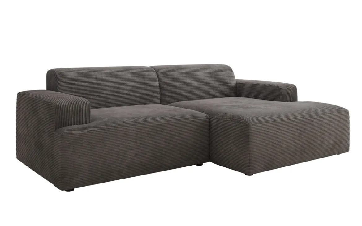 Designer Ecksofa Monza in Cord