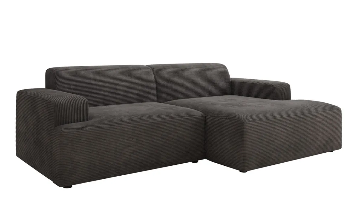 Designer Ecksofa Monza in Cord