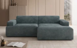 Designer Ecksofa Monza in Cord