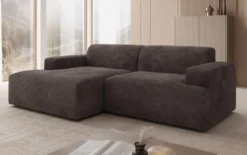 Designer Ecksofa Monza in Cord