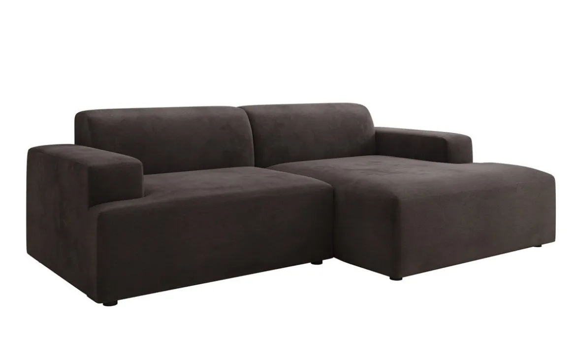 Designer Ecksofa Monza in Samt