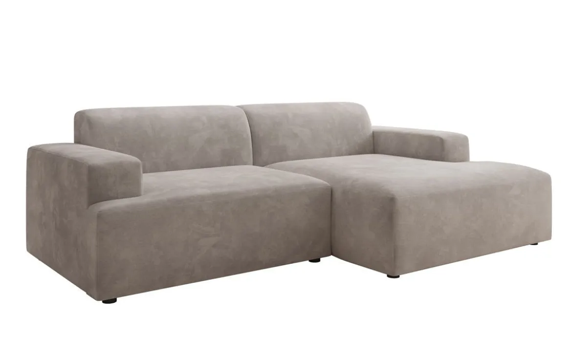 Designer Ecksofa Monza in Samt