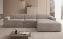 Designer Ecksofa Monza Maxi in Cord