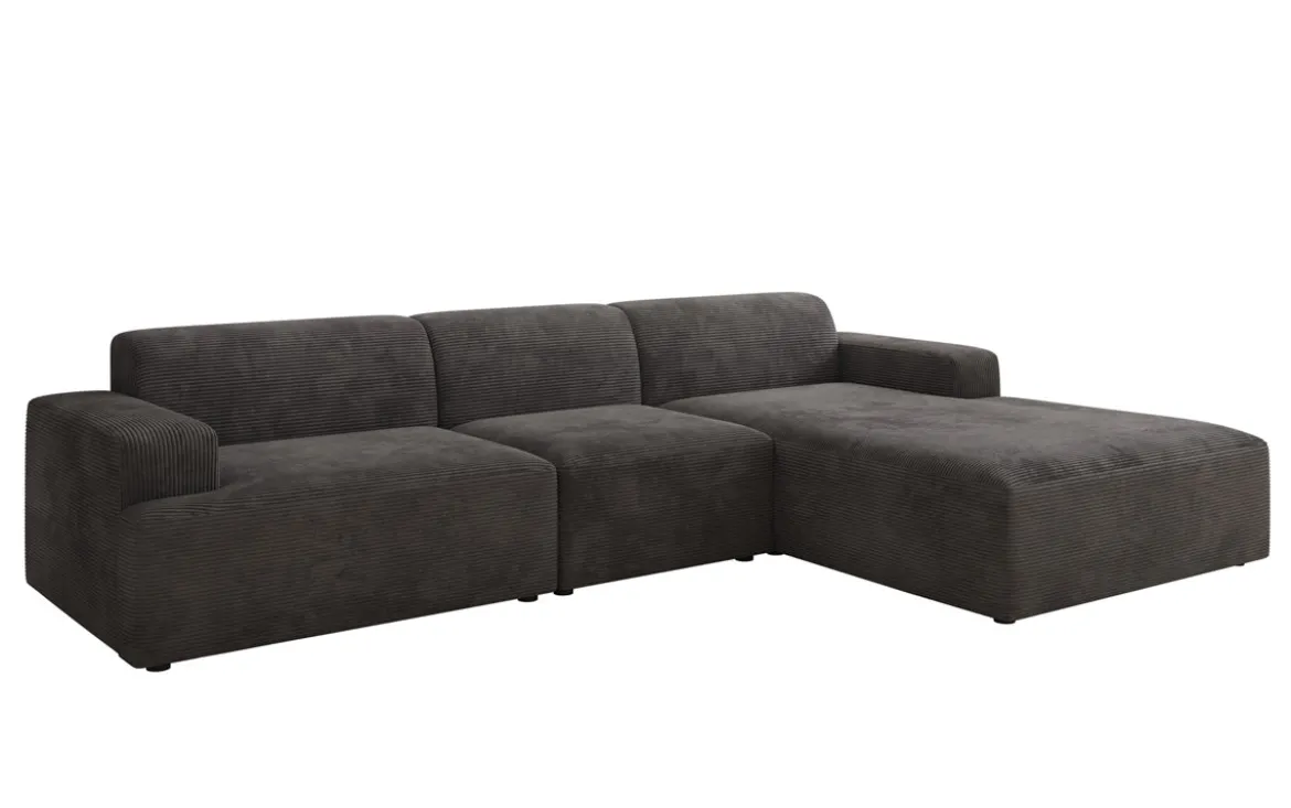 Designer Ecksofa Monza Maxi in Cord