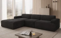 Designer Ecksofa Monza Maxi in Cord