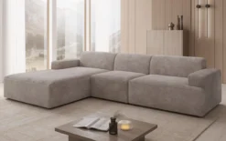 Designer Ecksofa Monza Maxi in Cord