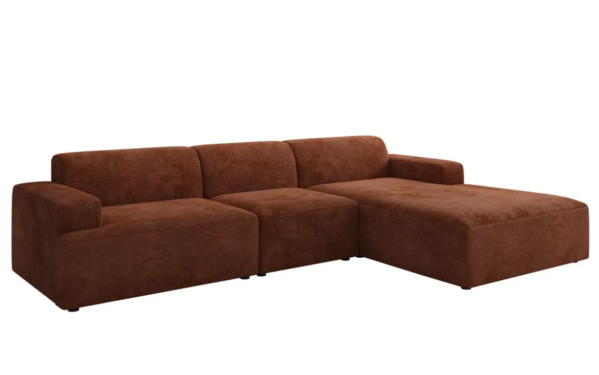 Designer Ecksofa Monza Maxi in Cord