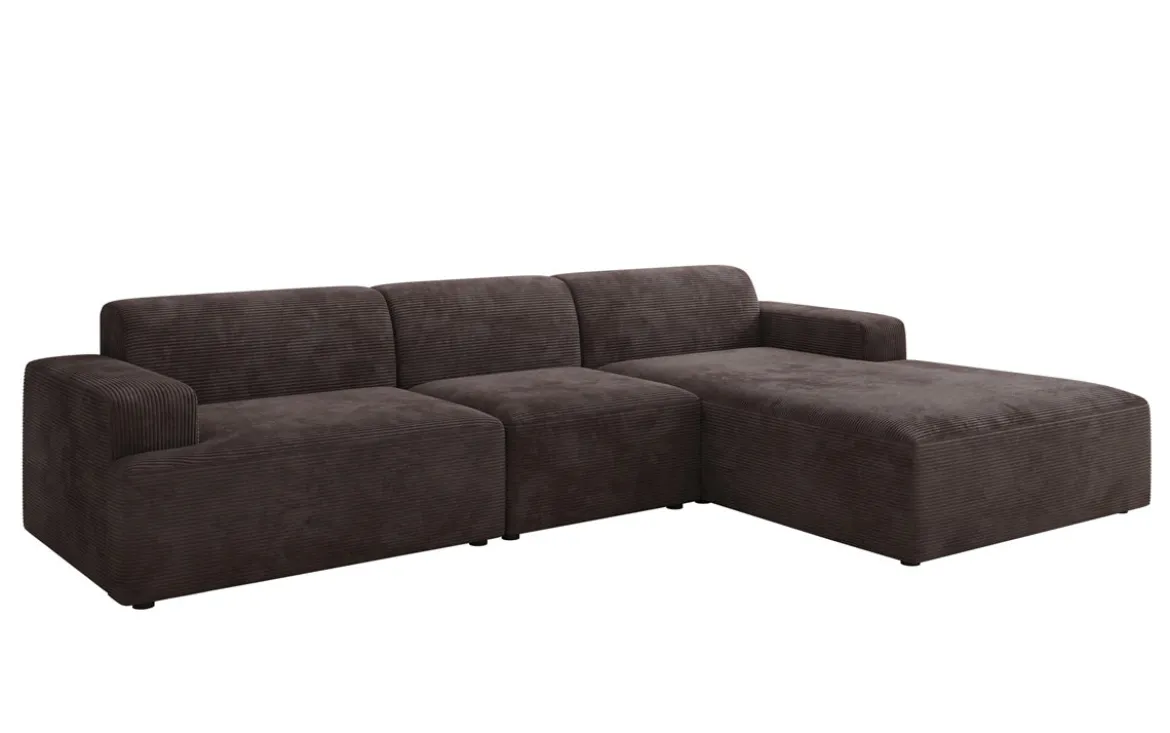 Designer Ecksofa Monza Maxi in Cord