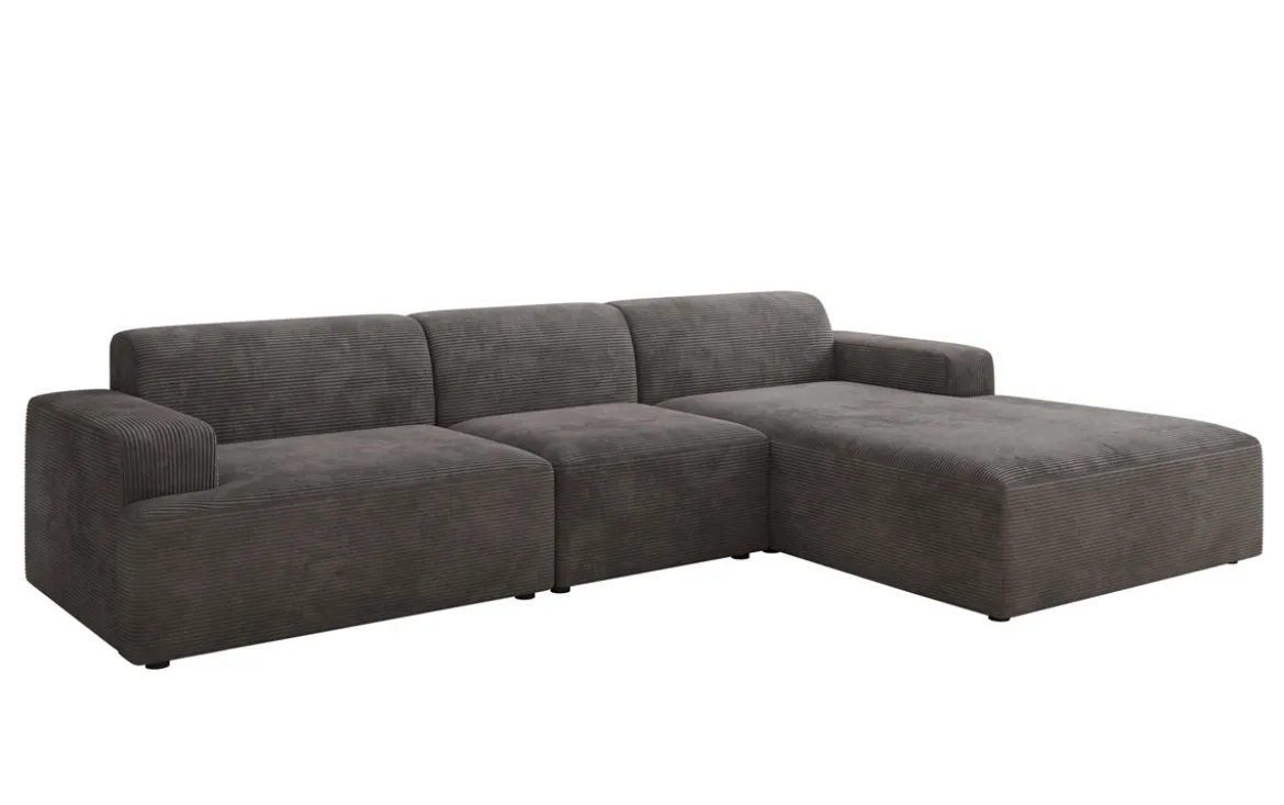 Designer Ecksofa Monza Maxi in Cord
