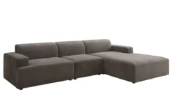Designer Ecksofa Monza Maxi in Samt