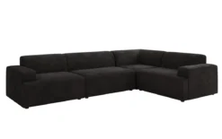 Designer Ecksofa Monza Wohnlandschaft in Cord