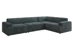 Designer Ecksofa Monza Wohnlandschaft in Cord
