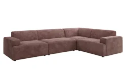 Designer Ecksofa Monza Wohnlandschaft in Cord