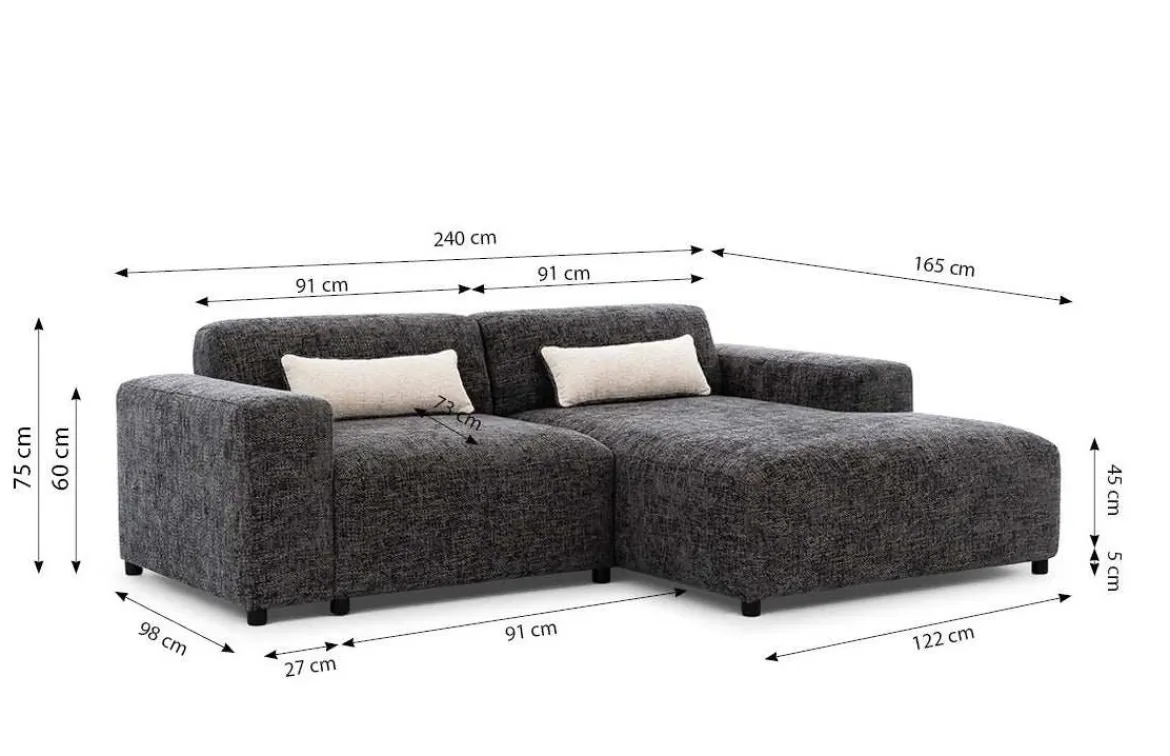 Designer Ecksofa Napoli
