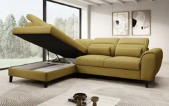 Designer Ecksofa Nobile mit verstellbarer Rückenlehne