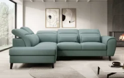Designer Ecksofa Nobile mit verstellbarer Rückenlehne
