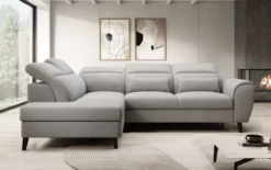 Designer Ecksofa Nobile mit verstellbarer Rückenlehne