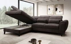 Designer Ecksofa Nobile mit verstellbarer Rückenlehne