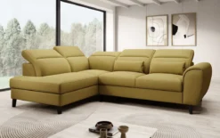 Designer Ecksofa Nobile mit verstellbarer Rückenlehne