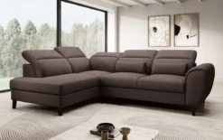 Designer Ecksofa Nobile mit verstellbarer Rückenlehne