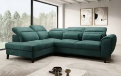 Designer Ecksofa Nobile mit verstellbarer Rückenlehne
