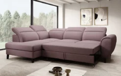 Designer Ecksofa Nobile mit verstellbarer Rückenlehne