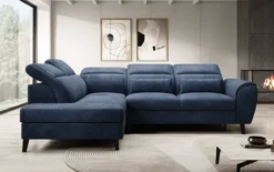 Designer Ecksofa Nobile mit verstellbarer Rückenlehne
