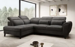 Designer Ecksofa Nobile mit verstellbarer Rückenlehne