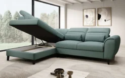 Designer Ecksofa Nobile mit verstellbarer Rückenlehne
