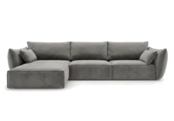 Designer Ecksofa Nuvola in Samt