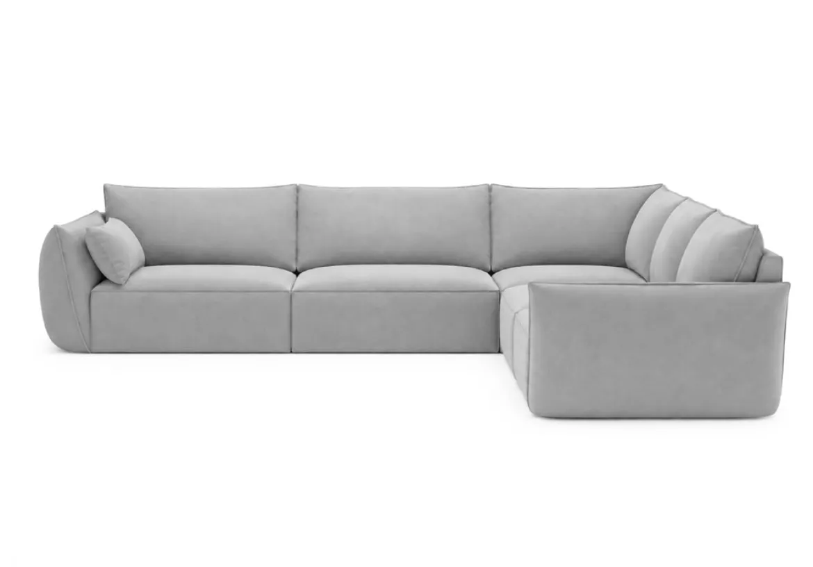 Designer Ecksofa Nuvola Maxi in Samt