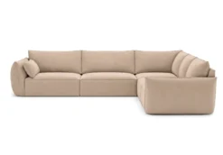 Designer Ecksofa Nuvola Maxi in Samt