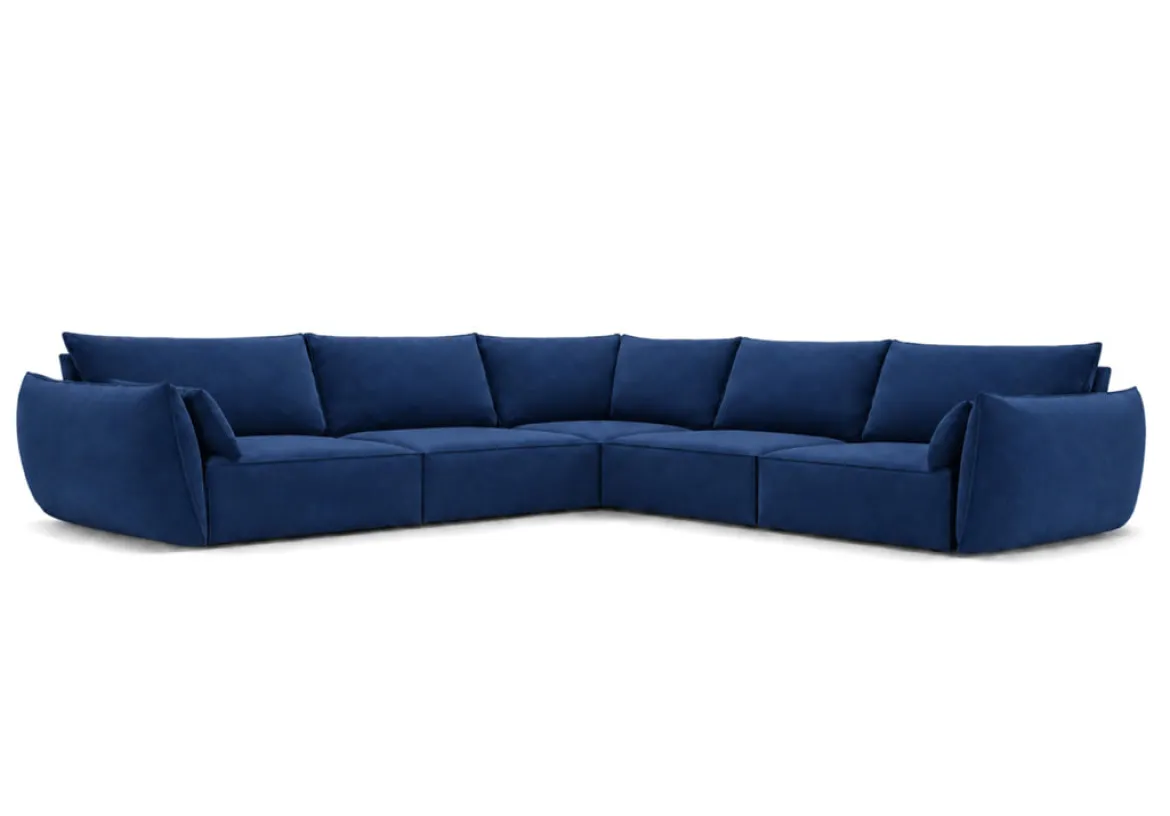 Designer Ecksofa Nuvola Maxi in Samt