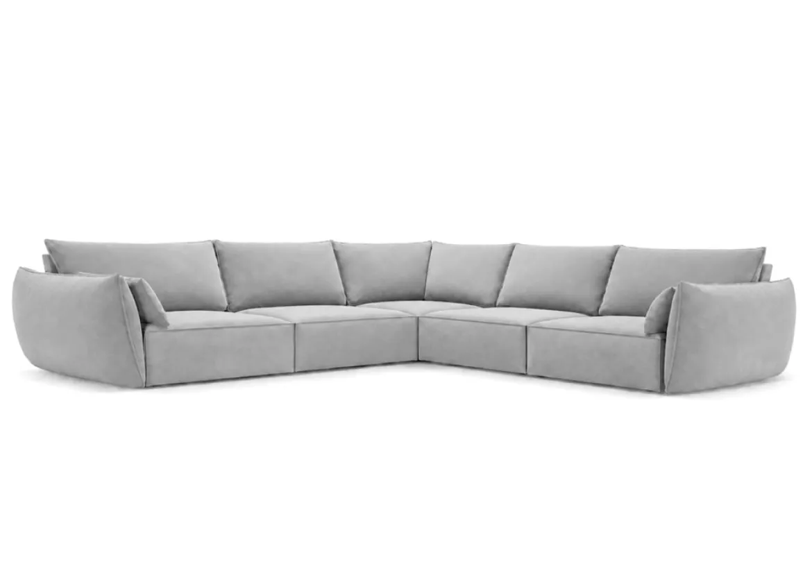 Designer Ecksofa Nuvola Maxi in Samt