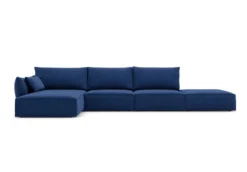 Designer Ecksofa Nuvola Open in Samt