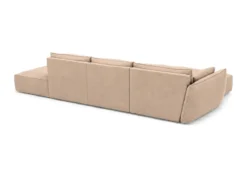 Designer Ecksofa Nuvola Open in Samt