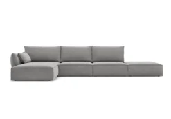 Designer Ecksofa Nuvola Open in Samt