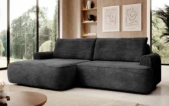Designer Ecksofa Onelio mit Stauraum und Schlaffunktion