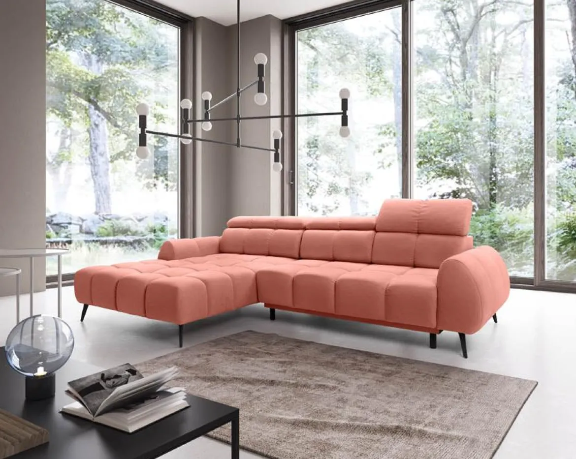 Designer Ecksofa Piano mit elektrischer Schlaffunktion