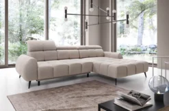 Designer Ecksofa Piano mit elektrischer Schlaffunktion