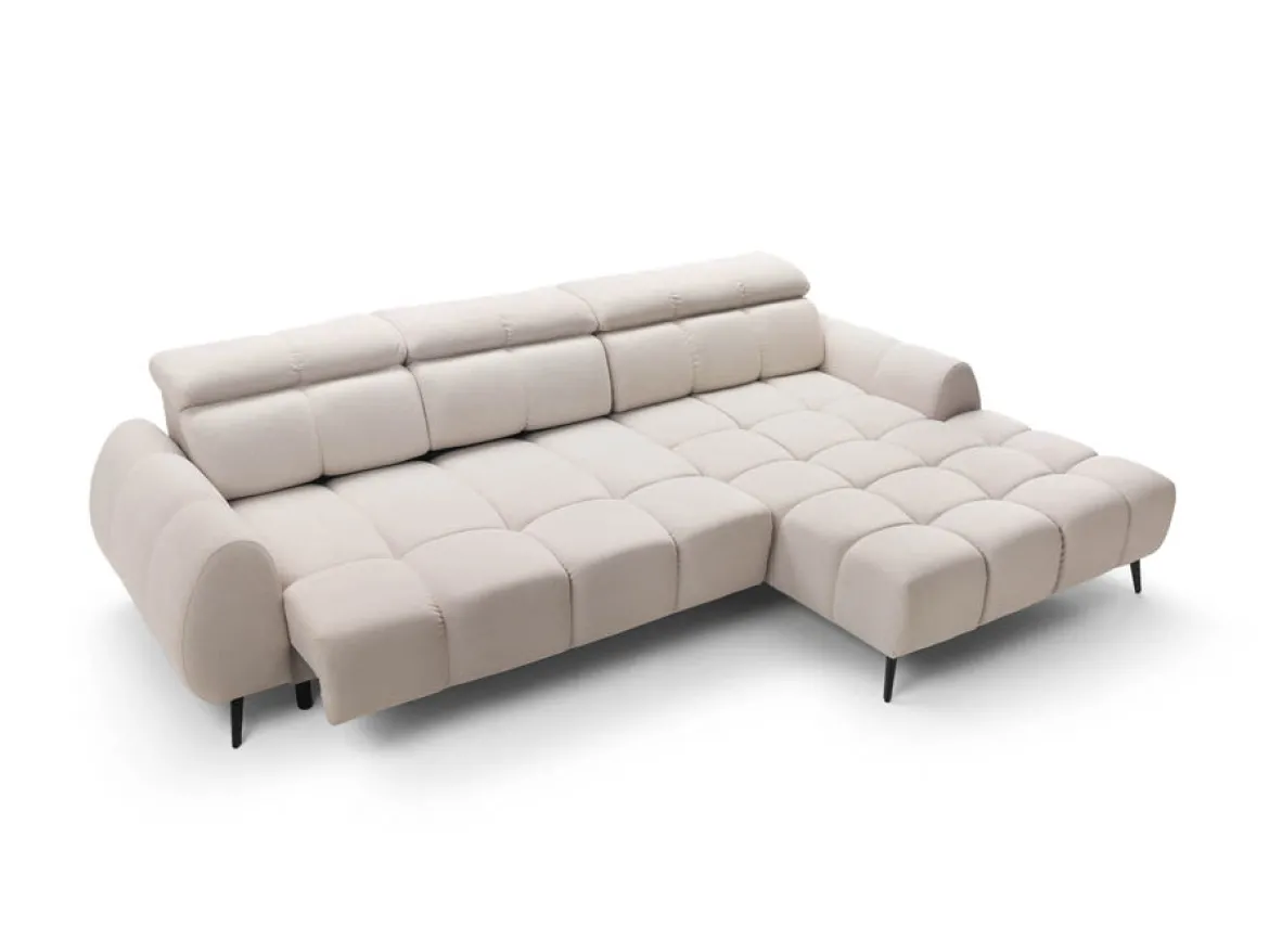 Designer Ecksofa Piano mit elektrischer Schlaffunktion