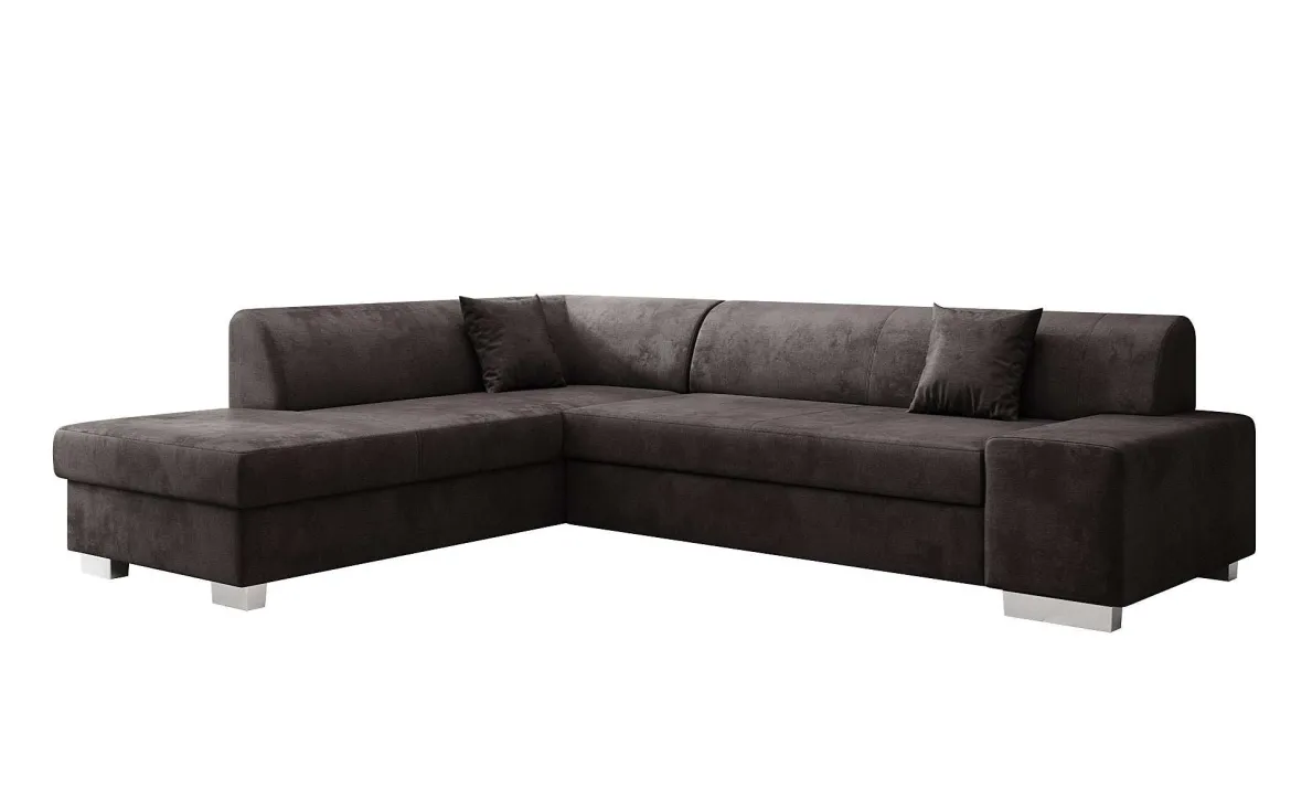 Designer Ecksofa Pina mit Schlaf- und Klappfunktion