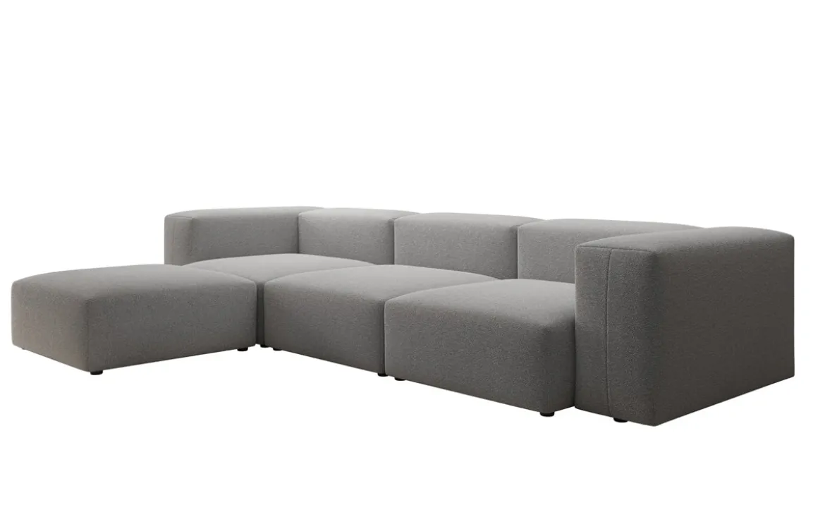 Designer Ecksofa Snug in Bouclé