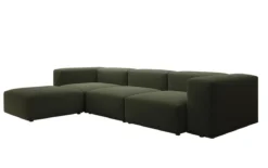 Designer Ecksofa Snug in Bouclé
