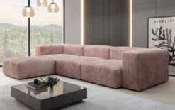 Designer Ecksofa Snug in Cord