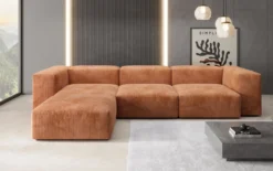 Designer Ecksofa Snug in Cord