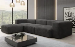 Designer Ecksofa Snug in Cord