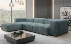 Designer Ecksofa Snug in Cord